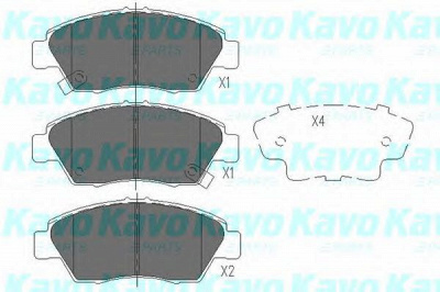 KAVO PARTS kbp2003 -  Комплект тормозных колодок, дисковый тормоз